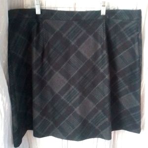 Skirt - Margaret M plus size wool feel skirt